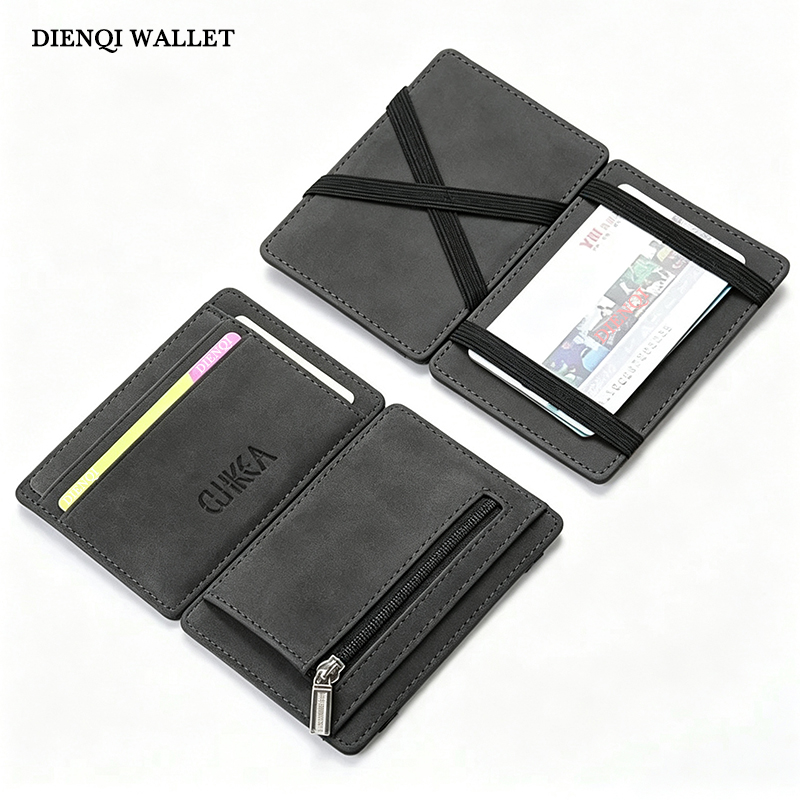 Bifold Leather Wallet - Cartera Mágica de Cuero PU para