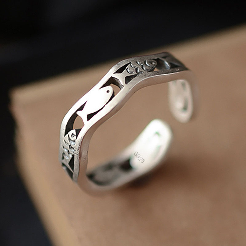 Men'S Minimalist Accessories - Anillos de plata de ley 925