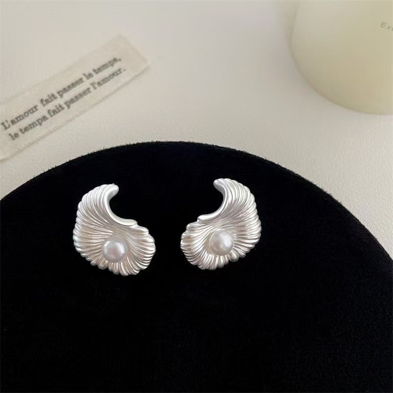 Men'S Vacation Accessories - Nuevos Pendientes de Plata Antigua con