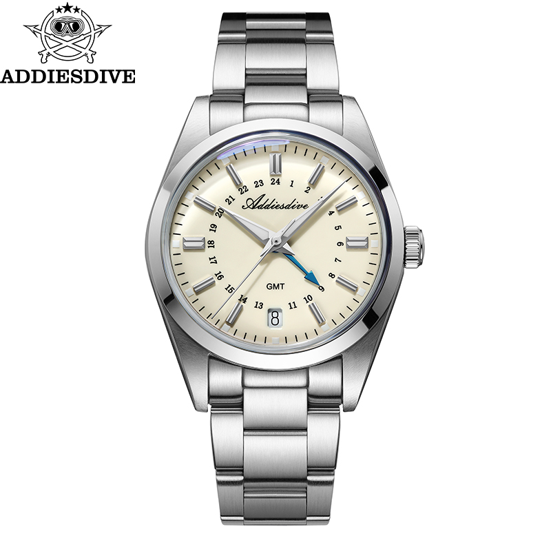 Men'S Accessories And Jewelry - ADDIESDIVE marca novedosa 36mm reloj GMT