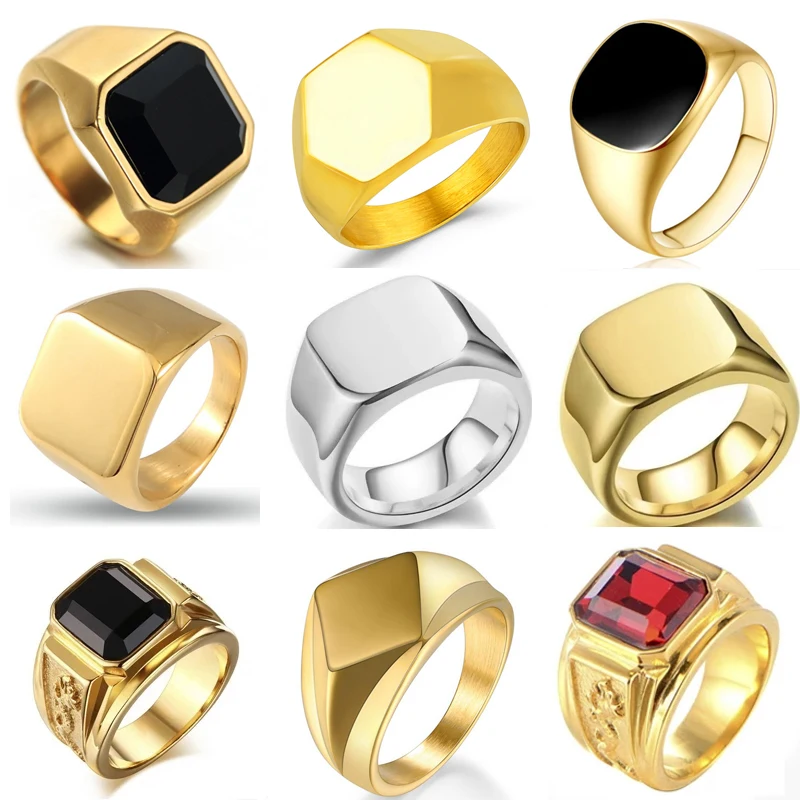 Men'S Accessories Jewelry Sale - Anillos de estilo Punk de motorista