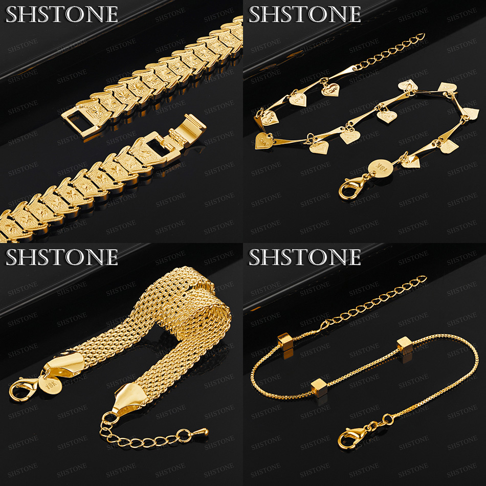 Men Accessories Chain And Bracelet - Cadena de malla de oro de
