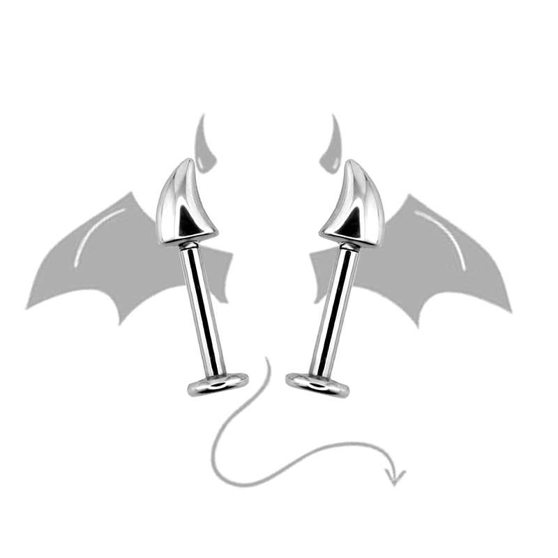 Pendientes de cuerno de diablo - Men'S Accessories Jewelry Sale reseña y precio