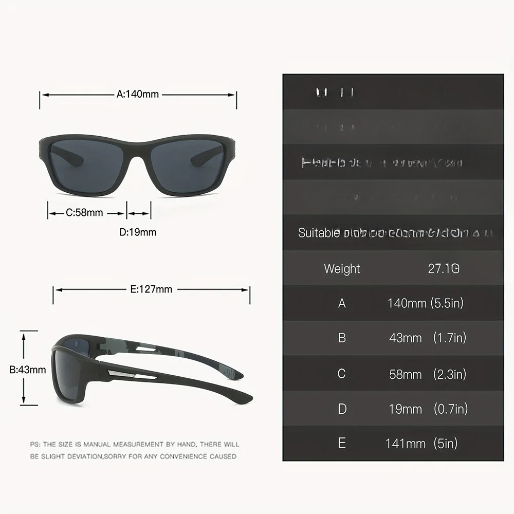 Gafas de sol polarizadas envol - Sunglasses Polarized Men reseña y precio