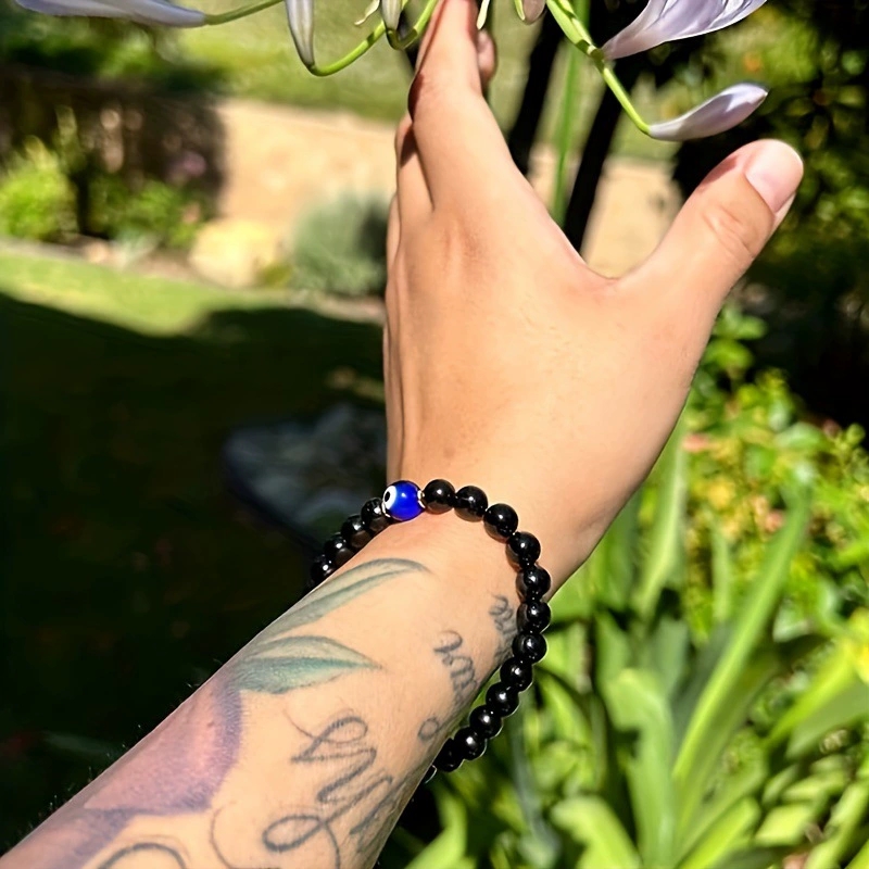 Pulsera de cuentas con ojo tur - Men Accessories Evil Eye reseña y precio