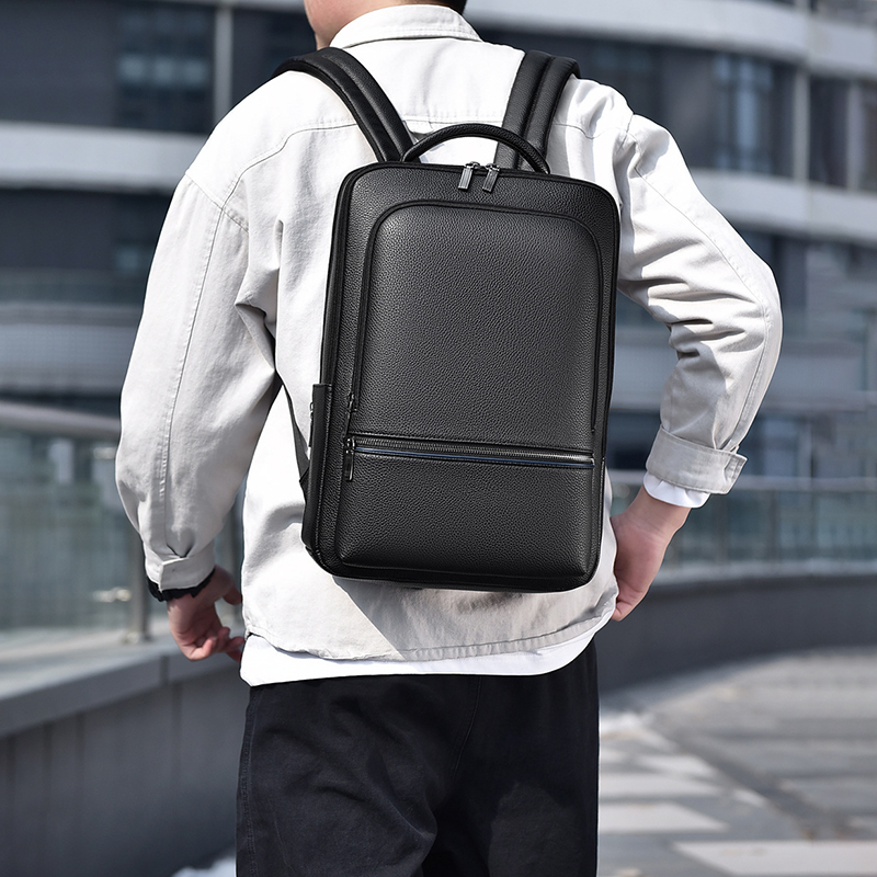 Mochila De Cuero PU con carga  - Men'S Accessories Backpack reseña y precio