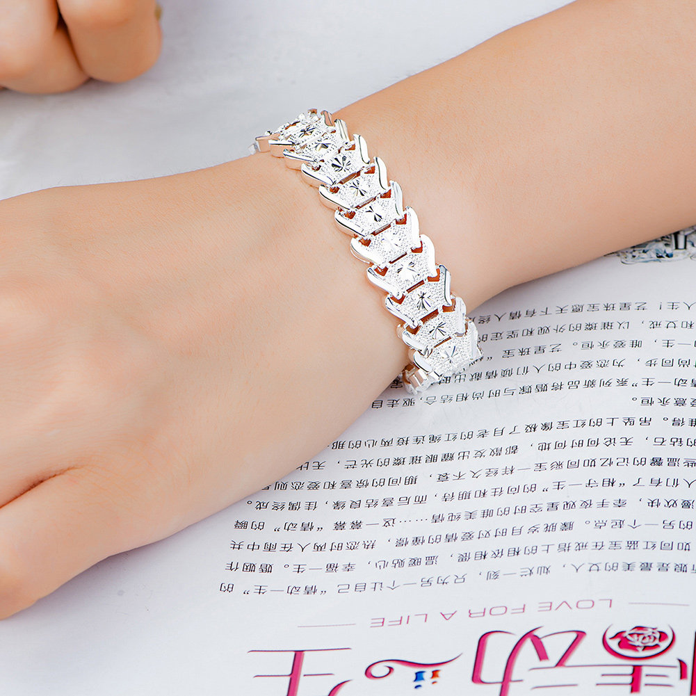 Correa de reloj de plata de le - Men Accessories Chain And Bracelet reseña y precio