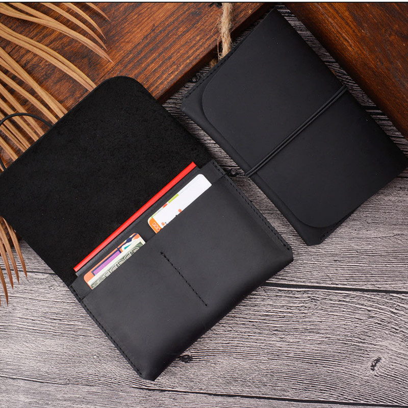 Cartera de Pasaporte de Cuero  - Bifold Leather Wallet reseña y precio