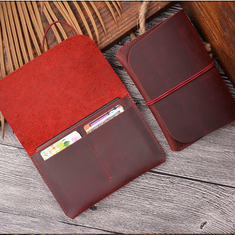 Cartera de Pasaporte de Cuero  - Bifold Leather Wallet reseña y precio