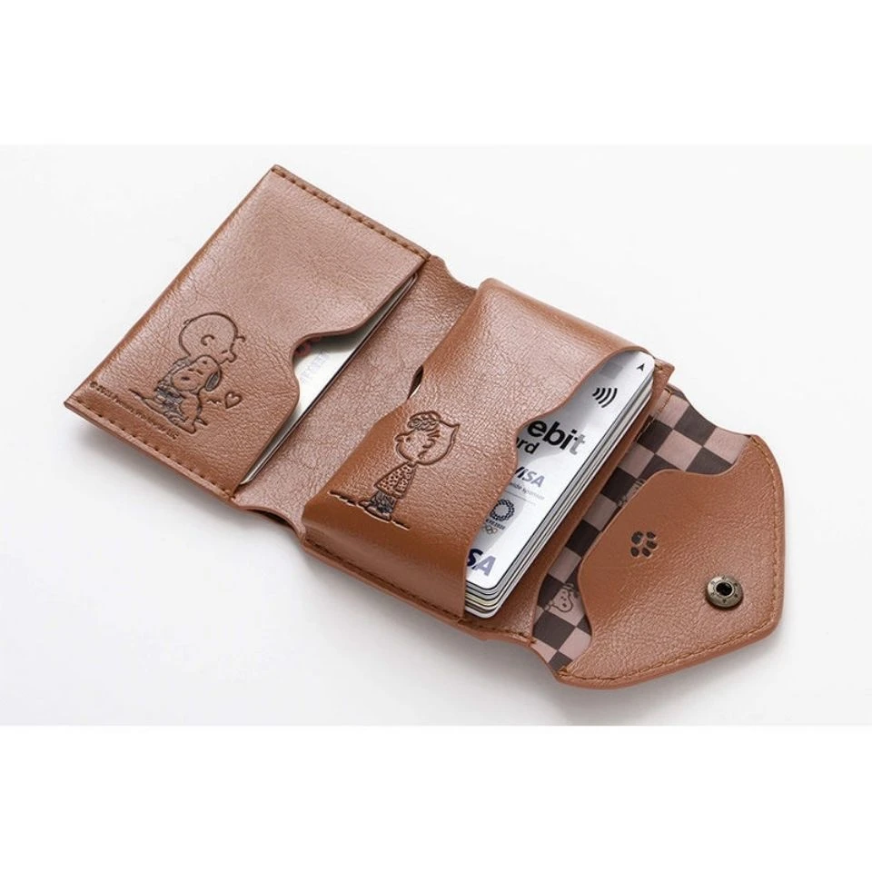 Cartera Corta de Cuero PU con  - Bifold Leather Wallet reseña y precio