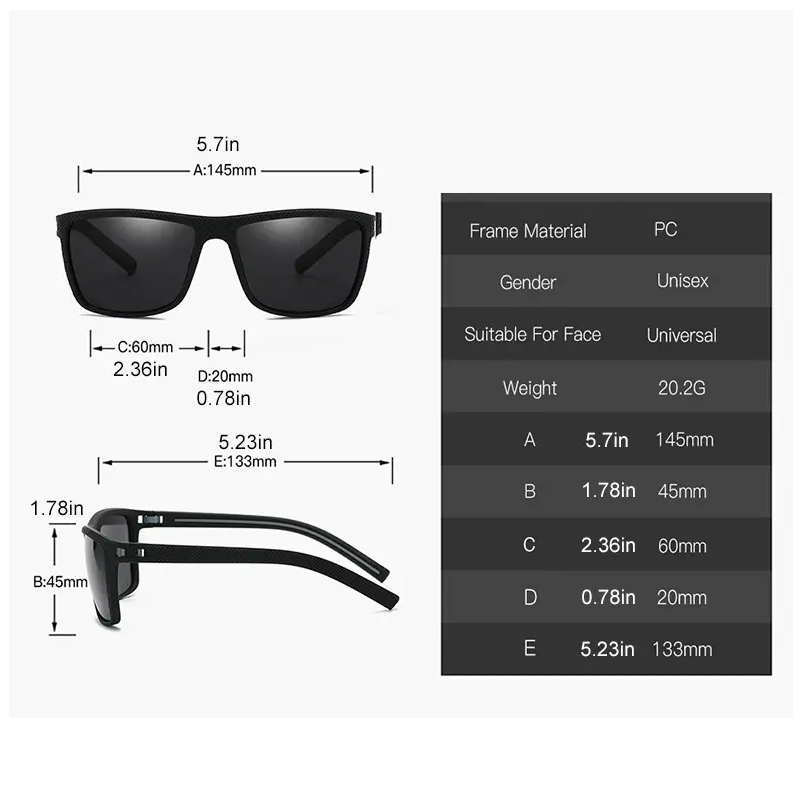 Gafas de Sol Deportivas Cuadra - Sunglasses Polarized Men reseña y precio