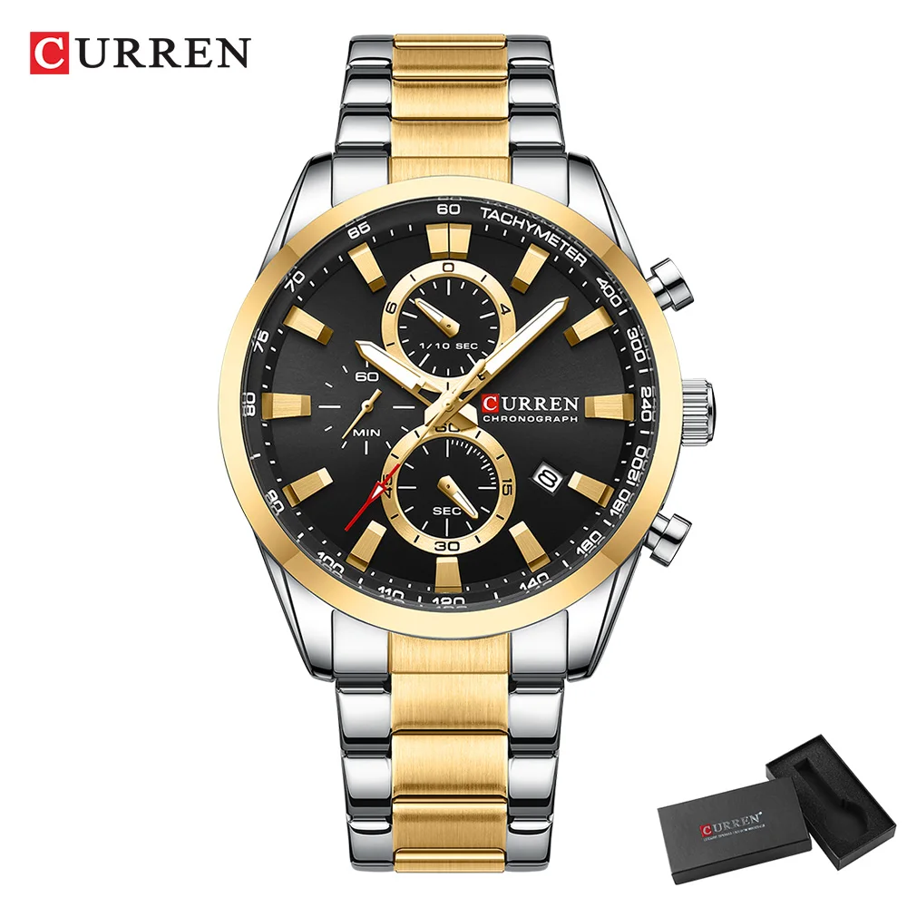 CURREN Casual cuarzo cronógraf - Men'S Accessories And Jewelry reseña y precio