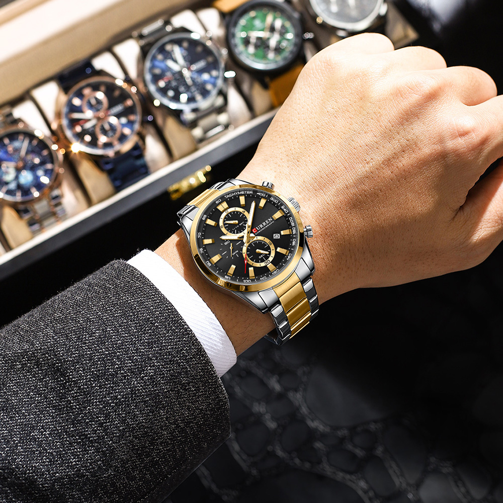 CURREN Casual cuarzo cronógraf - Men'S Accessories And Jewelry reseña y precio