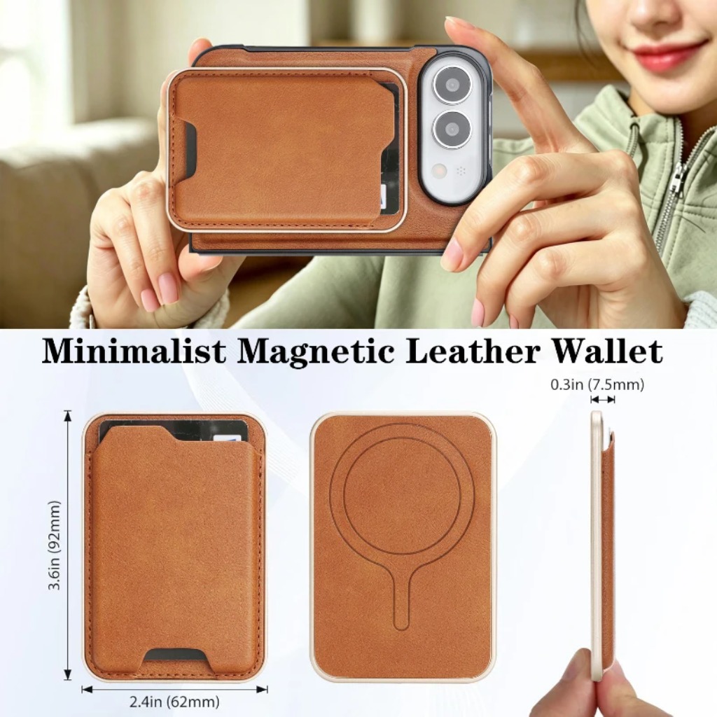 Funda de Teléfono con Cartera  - Bifold Leather Wallet reseña y precio
