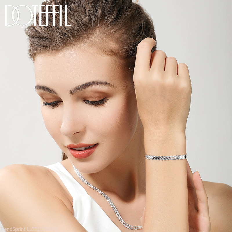 Conjunto de joyería con cadena - Men Accessories Chain And Bracelet reseña y precio