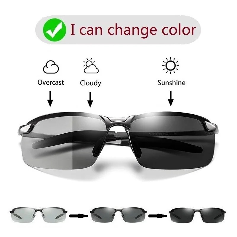 Gafas de Sol Polarizadas Fotoc - Sunglasses Polarized Men reseña y precio