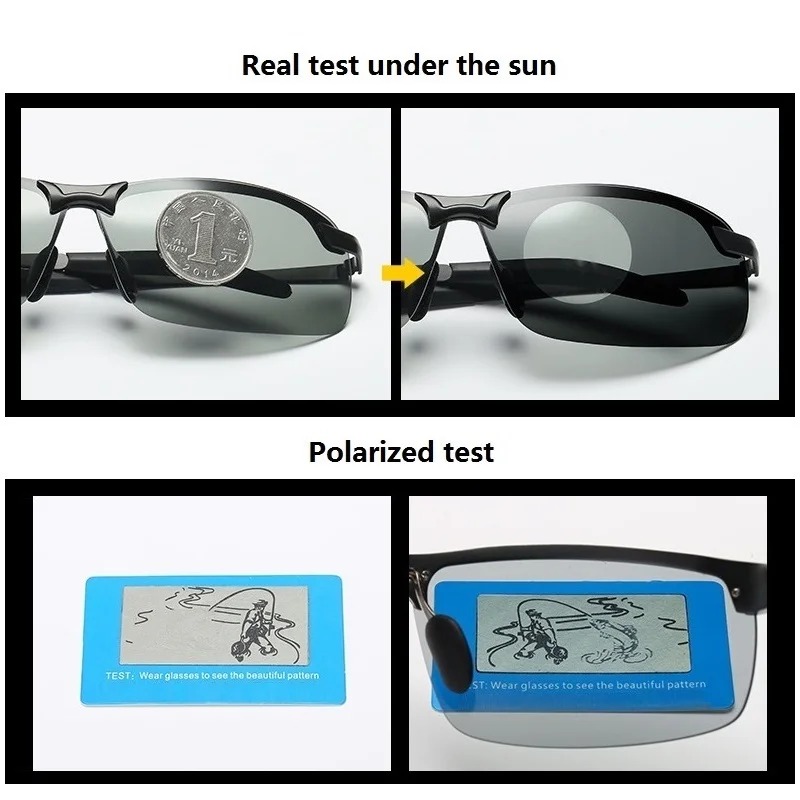 Gafas de Sol Polarizadas Fotoc - Sunglasses Polarized Men reseña y precio