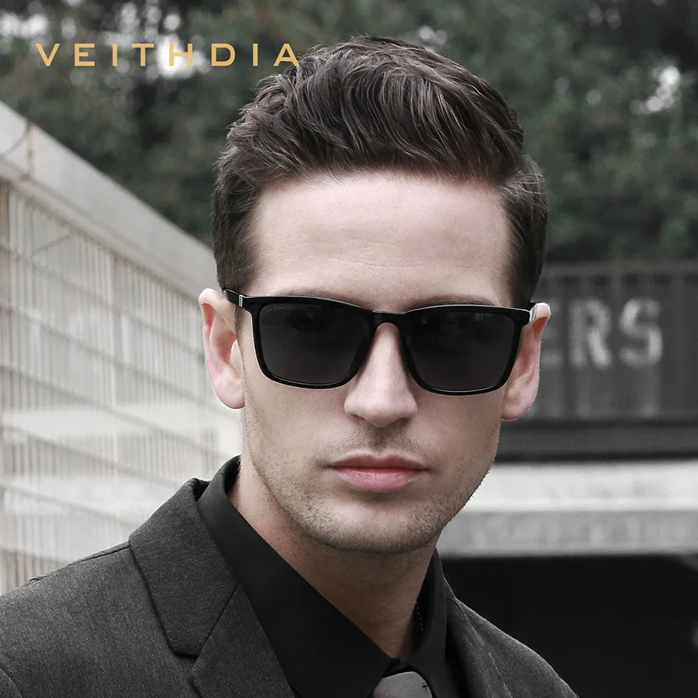 Marca VEITHDIA, gafas de sol c - Sunglasses Polarized Men reseña y precio