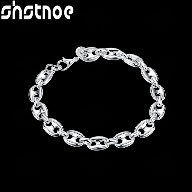 Linda pulsera de plata de ley  - Men Accessories Chain And Bracelet reseña y precio