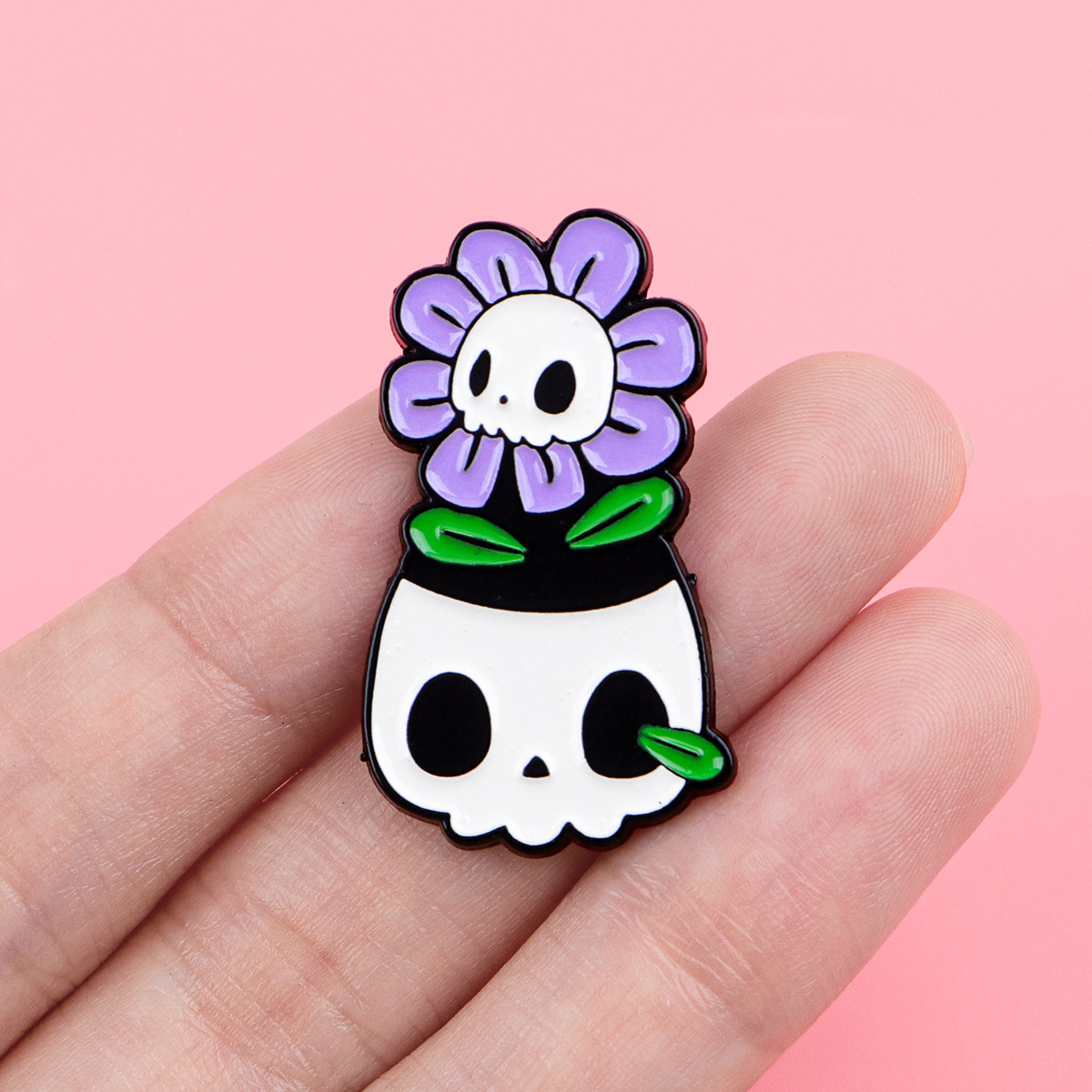 Broche de calavera de dibujos  - Men'S Accessories Jewelry Sale reseña y precio