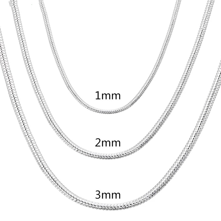 Collar de cadena de serpiente  - Men'S Accessories Jewelry Sale reseña y precio