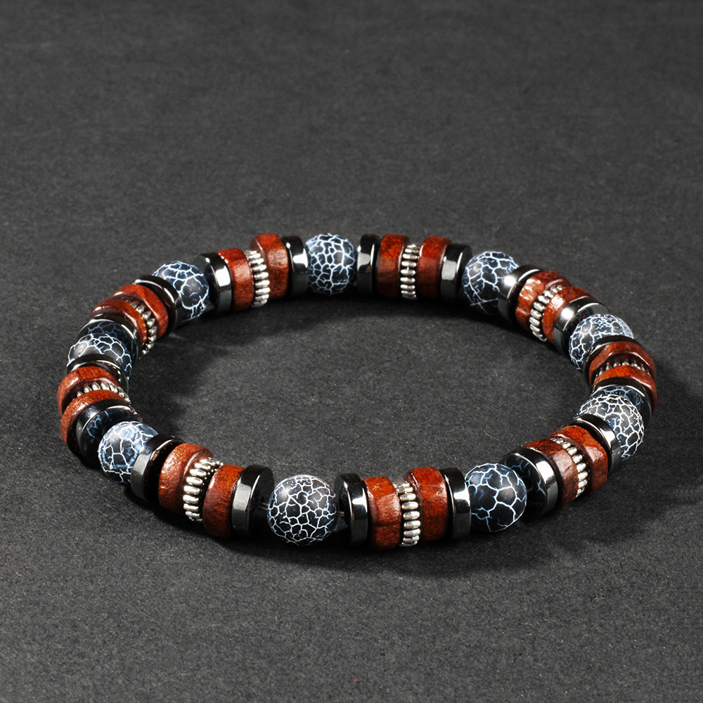 Pulsera de ágata natural para  - Men'S Accessories Jewelry Sale reseña y precio