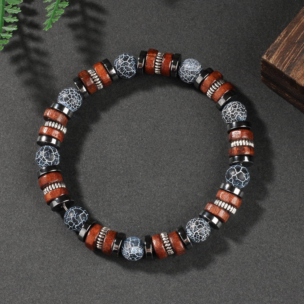 Pulsera de ágata natural para  - Men'S Accessories Jewelry Sale reseña y precio