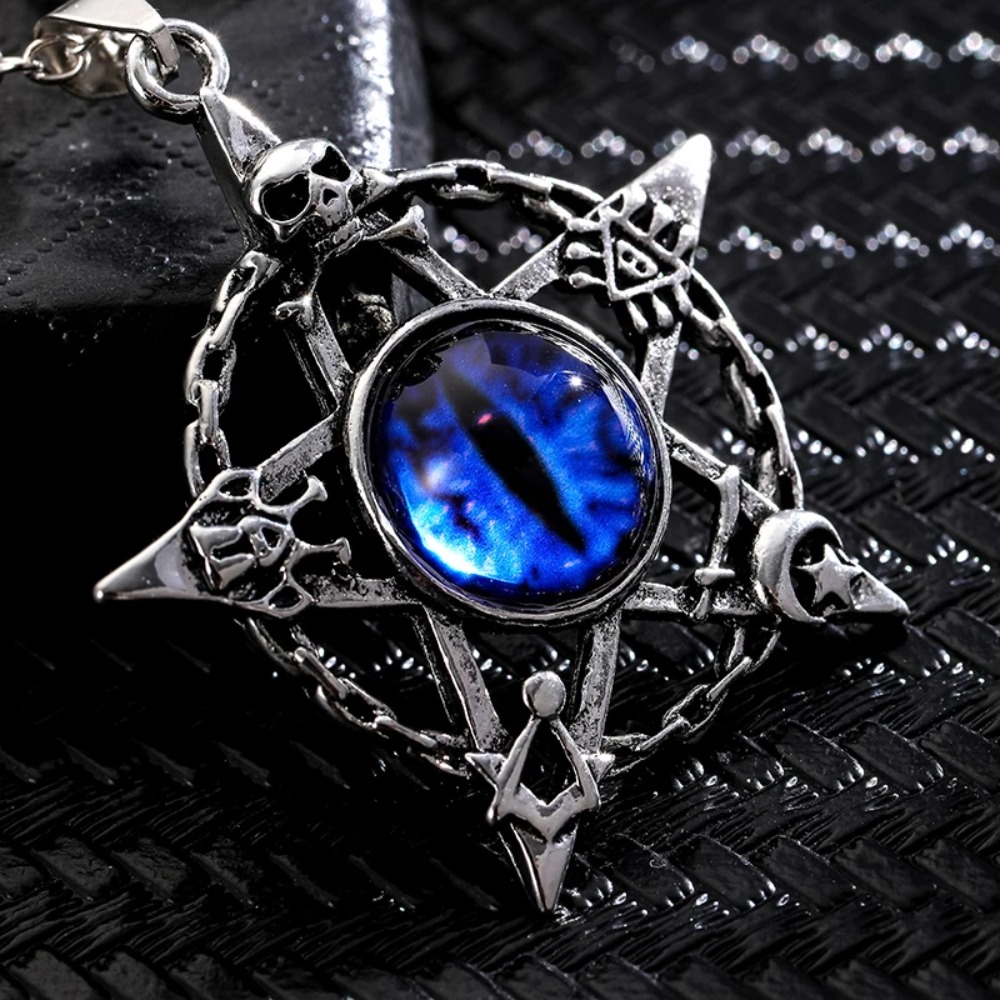 Collar con colgante de ojo de  - Men Accessories Style reseña y precio