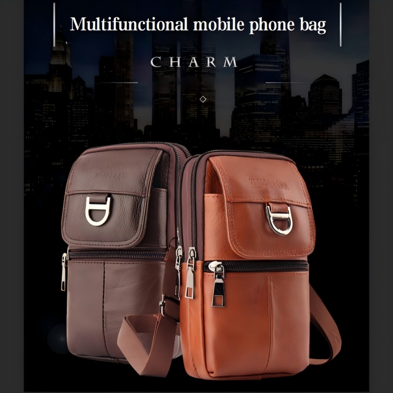 Riñonera de Cuero para Hombre  - Men'S Accessories Backpack reseña y precio